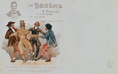 Commemorative Postcard of the opera 